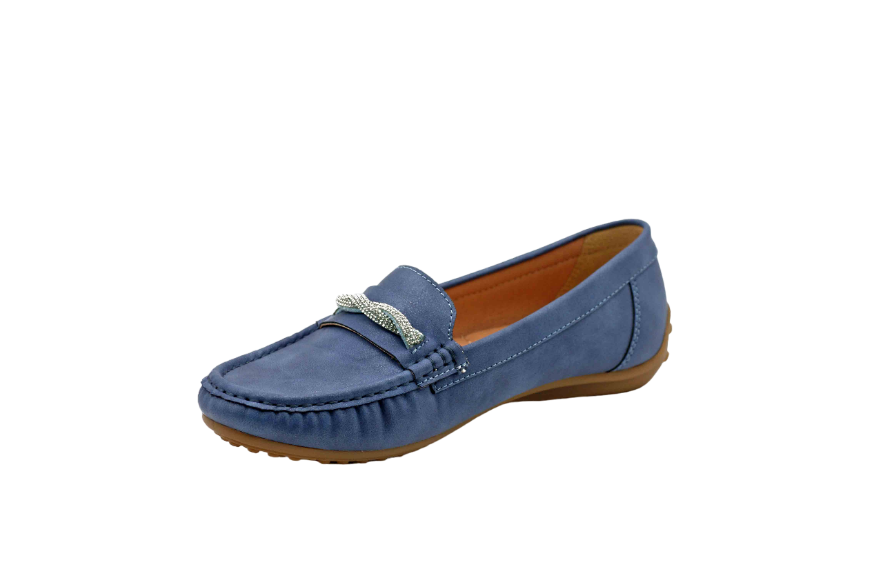 2092 | Mocasín con aplicación brillante