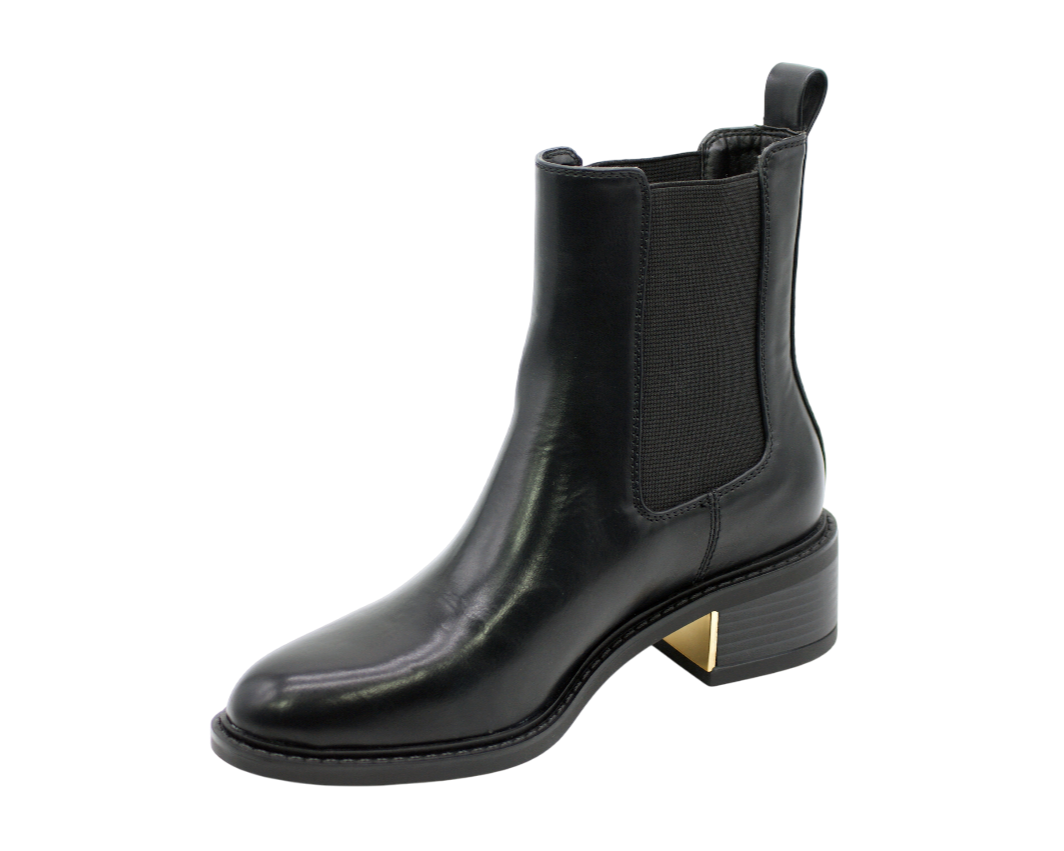 176 | Bota Chelsea com Detalhe Dourado
