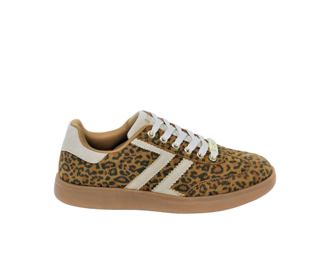 195 | Sapatilhas Padrão Leopardo