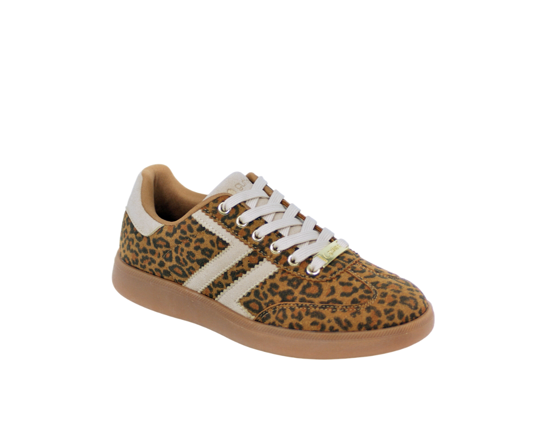195 | Sapatilhas Padrão Leopardo
