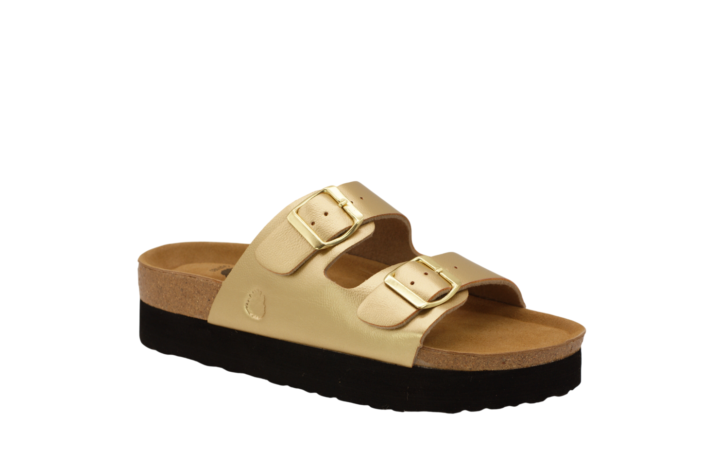 3015 | Chinelo de duas fivelas com plataforma