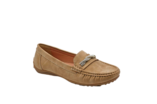 2092 | Moccasin with shiny appliqué