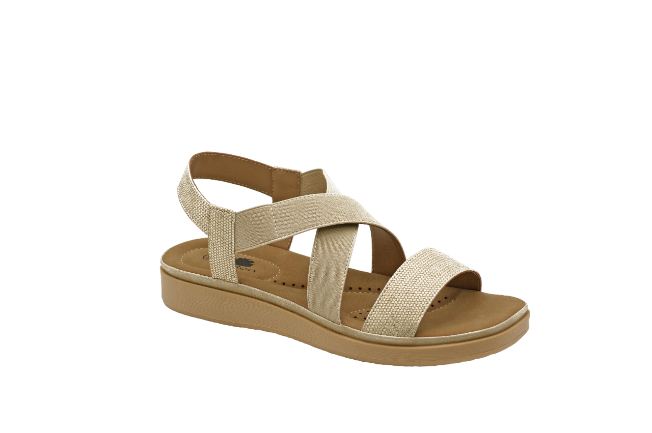 2093 | Sandalia tiras cruzadas