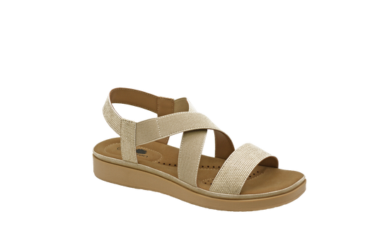 2093 | Cross strap sandal