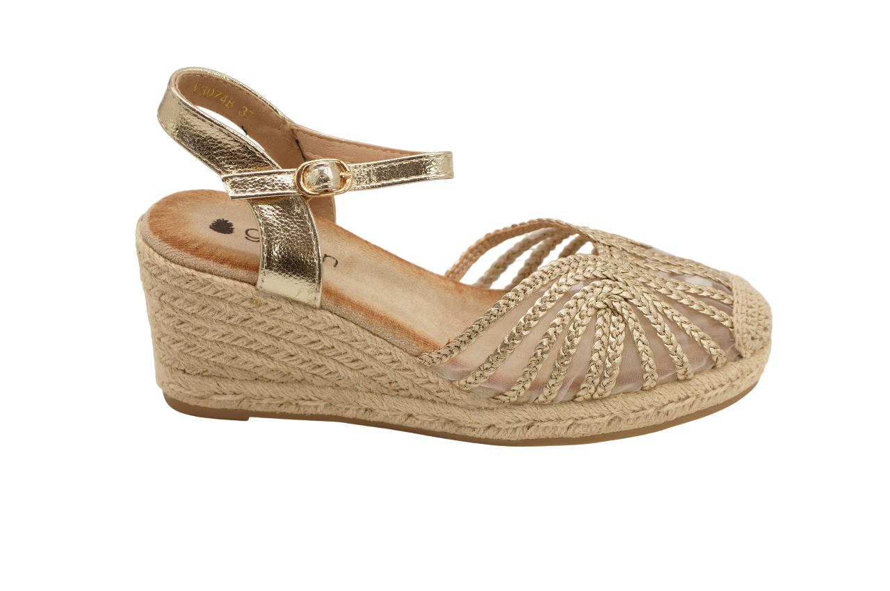 3074 | Sandália de cunha