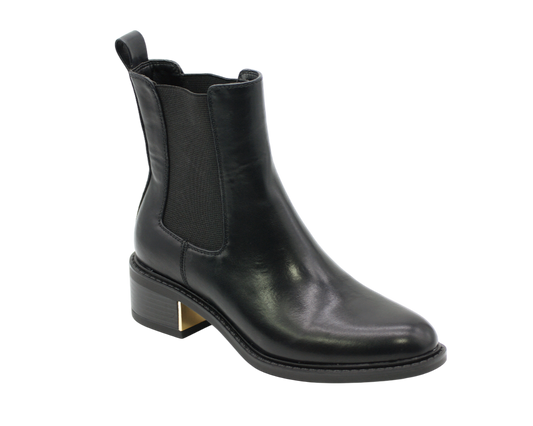176 | Bota Chelsea com Detalhe Dourado